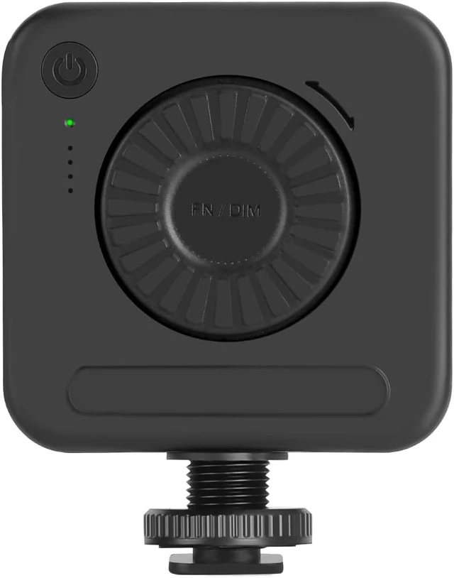 Alt view image 5 of 5 - LN-5 Mini IR Night Vision Light Infrared Photography Light for Video Camera Camcorder Built-in Rechargeable Battery with 3 Cold Shoe Mount for Vlog YouTube Video Recording