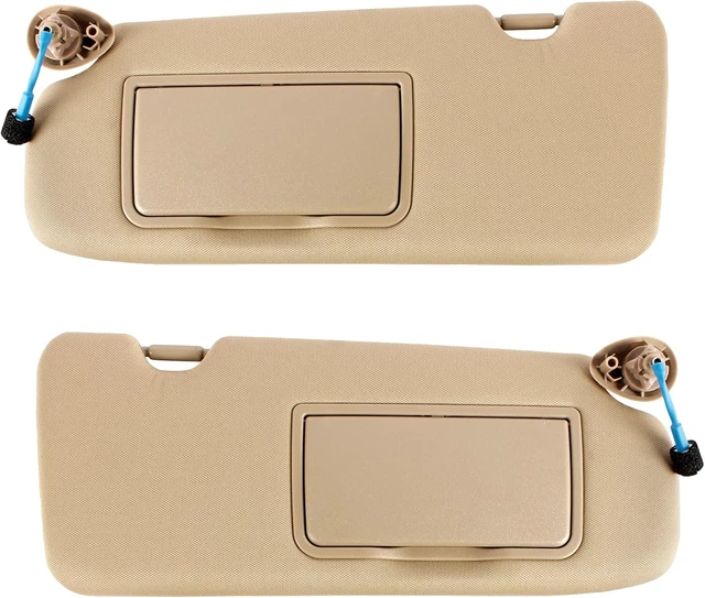 Alt view image 2 of 7 - Left Driver Side Sun Visor for Honda CRV CR-V 2017 2018 2019 2020 2021 2022 Sunvisor Replacement 83280-TLA-A12ZA(Beige)