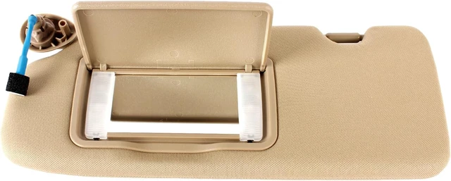 Alt view image 4 of 7 - Left Driver Side Sun Visor for Honda CRV CR-V 2017 2018 2019 2020 2021 2022 Sunvisor Replacement 83280-TLA-A12ZA(Beige)