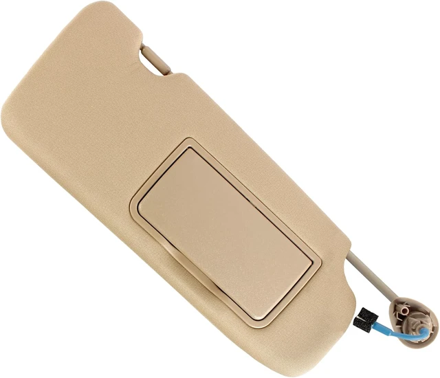 Alt view image 6 of 7 - Left Driver Side Sun Visor for Honda CRV CR-V 2017 2018 2019 2020 2021 2022 Sunvisor Replacement 83280-TLA-A12ZA(Beige)