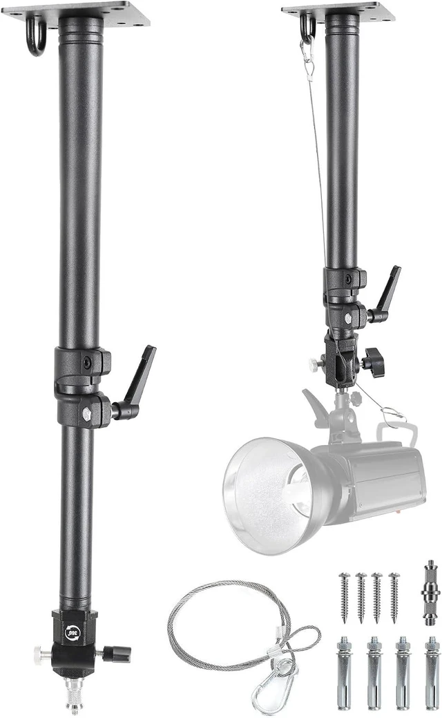 Main image of 28in Studio Light Ceiling Mount Boom Arm,Adjustable Ceiling Projector Mount