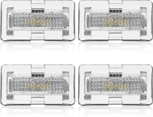 Main image of Ultra-Bright Easy-Plug Replacement LED Interior Lighting Upgrade LEDs for Tesla Model S (Except Plaid), X, 3 and Y - Light Bulbs Kit fits Trunk, Frunk, Door Puddle, Foot-Well, etc - (4 Pack)