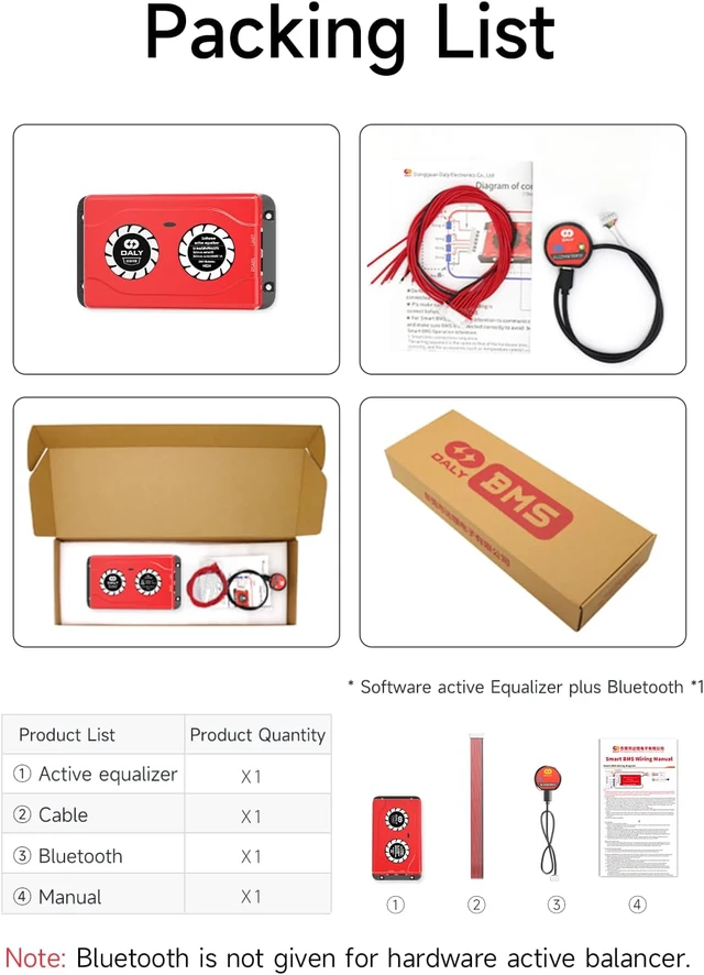 Alt view image 6 of 6 - Smart Active Balancer 16S 1A with Bluetooth for LiFePO4 Li-ion