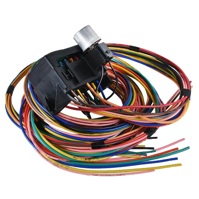 Alt view image 5 of 7 - 14 Circuit Fuse Wire Harness Peplacement for Muscle Car Hot Rod Street