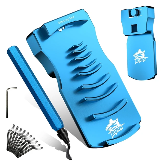 Main image of 9-in-1 Inner & Outer PVC Pipe Deburring Tool Kit,Chamfers PVC Chamfer Tool