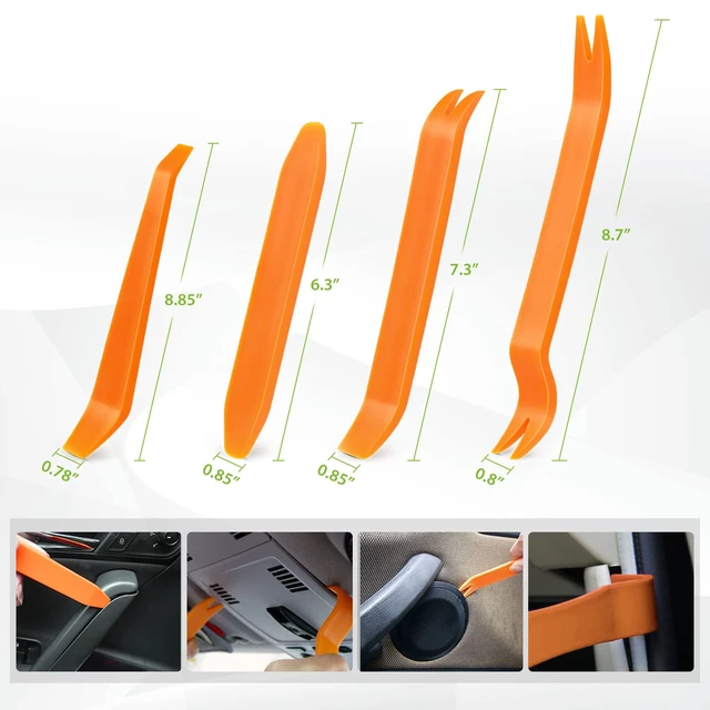 Alt view image 5 of 7 - Car Bumper Retainer Clips 700pcs,30 Sizes Auto Plastic Push Rivets Set with Fastener Remover for Toyota Gm Ford Honda Chrysler