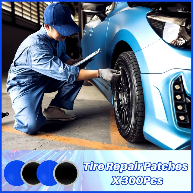 Alt view image 6 of 7 - 300 Pcs Heavy Duty Tire Patches Radial Patch, 58 mm