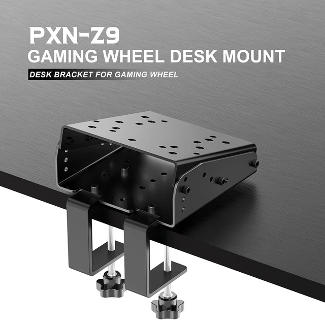 Alt view image 3 of 6 - Z9 Sim Racing Wheel Desk Clamp
