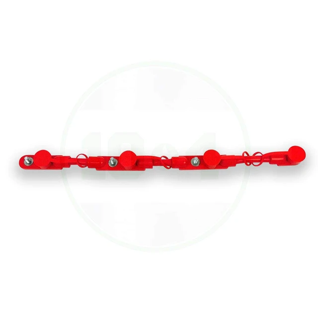 Alt view image 3 of 4 - One New 21" Overmolded Four-Battery Harness Assembly, Red /East Penn 04662