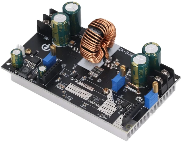 Main image of DC DC Boost Buck Converter Step up and Step Down Converter 300W 20A Real Time Control Better Display MPPT Module for Circboard Prototyping Boards