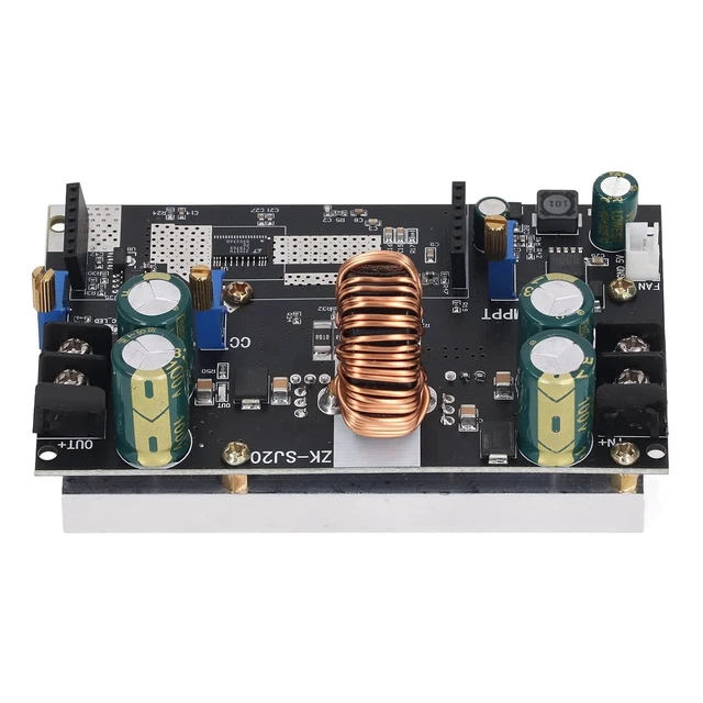 Alt view image 4 of 7 - DC DC Boost Buck Converter Step up and Step Down Converter 300W 20A Real Time Control Better Display MPPT Module for Circboard Prototyping Boards