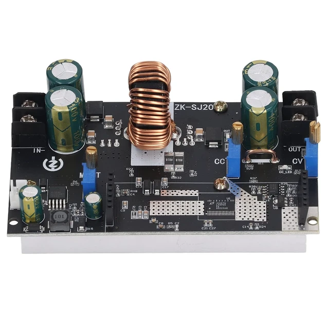 Alt view image 6 of 7 - DC DC Boost Buck Converter Step up and Step Down Converter 300W 20A Real Time Control Better Display MPPT Module for Circboard Prototyping Boards