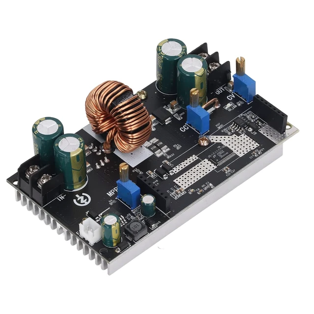 Alt view image 5 of 7 - DC DC Boost Buck Converter Step up and Step Down Converter 300W 20A Real Time Control Better Display MPPT Module for Circboard Prototyping Boards