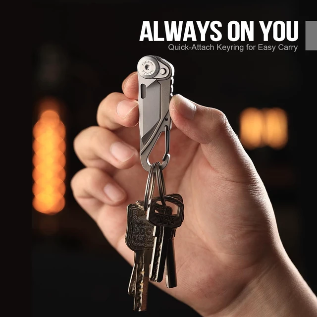 Alt view image 4 of 7 - Vinto 5-in-1 Pocket Multitool Folding Utility Knife for EDC