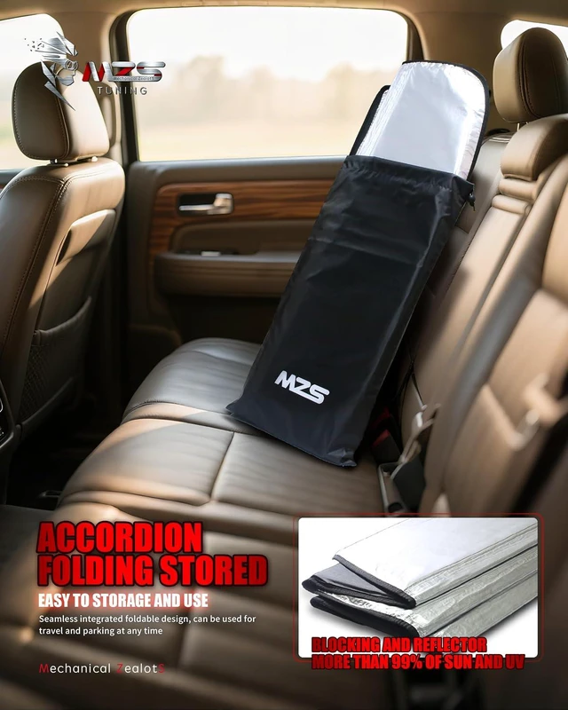 Alt view image 6 of 7 - Windshield Sun Shade Compatible with Wrangler JK JKU 2011-2018
