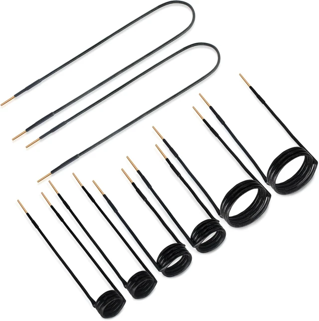 Alt view image 7 of 7 - Magnetic Induction Heater Coil Kit - 8PCS Induction Heat Accessor for Removing Rusty Bolts and Nuts
