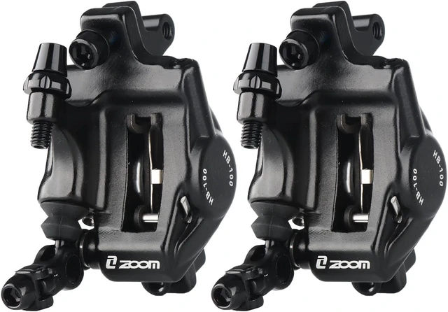 Main image of HB-100 Hydraulic Disc Brake Calipers, MTB eBike Front & Rear Set