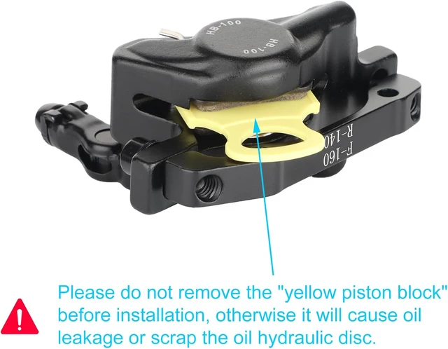 Alt view image 5 of 7 - HB-100 Hydraulic Disc Brake Calipers, MTB eBike Front & Rear Set