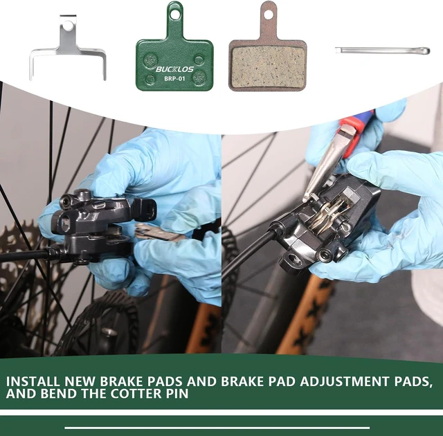 Alt view image 5 of 6 - 25 PC Bike Disc Brake Pads for TRP, Tektro & Shimano MT200 Deore Br-M575 M525 M515 T615 T675 M505 M495 M486 M485 M475 M465, MTB/eBike/Road Bike/Scooter