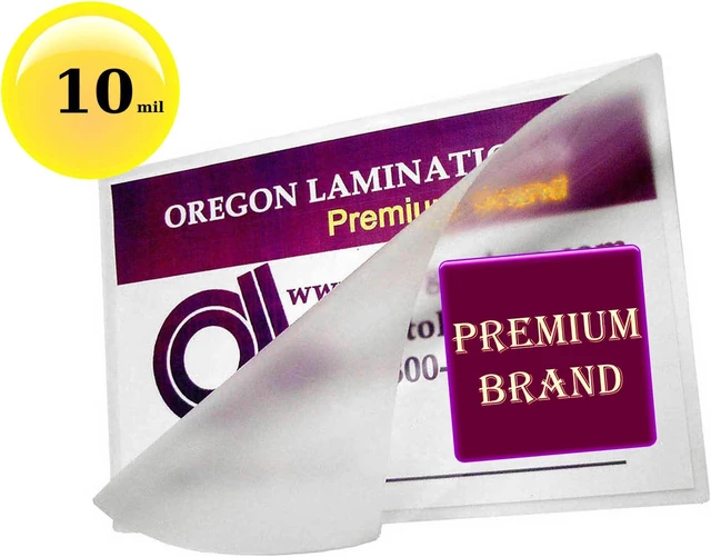 Alt view image 4 of 4 - 10 Mil Thermal Laminating Pouches 3x4-inch 200/pack 3-x-4