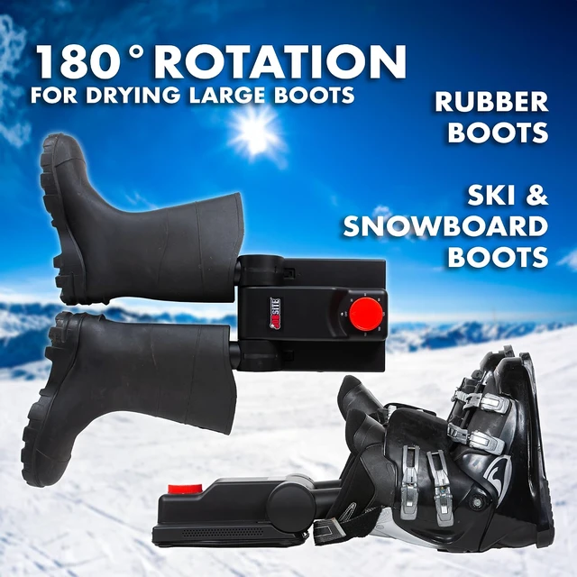 Alt view image 5 of 6 - Portable Boot Dryer and Deodorizer Fast Drying for Work Boots, Shoes, Boxing Gloves, Cleats & Ski Gear