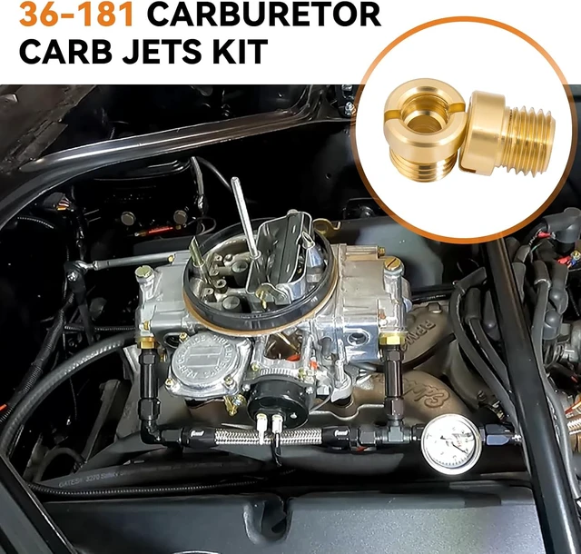 Alt view image 2 of 7 - Carburetor Jet Kit 36-181 for Holley 2010, 2300, 4150, 4160 & 4500, 72 Pcs