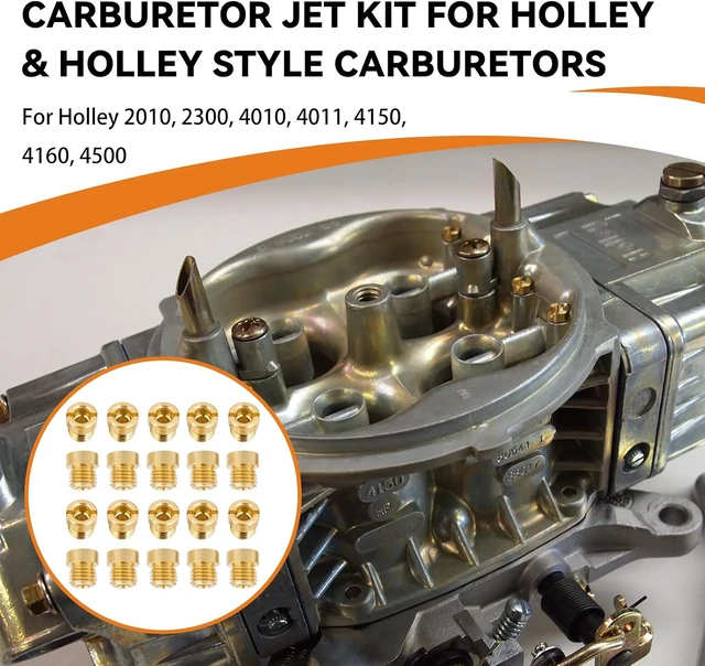 Alt view image 4 of 7 - Carburetor Jet Kit 36-181 for Holley 2010, 2300, 4150, 4160 & 4500, 72 Pcs