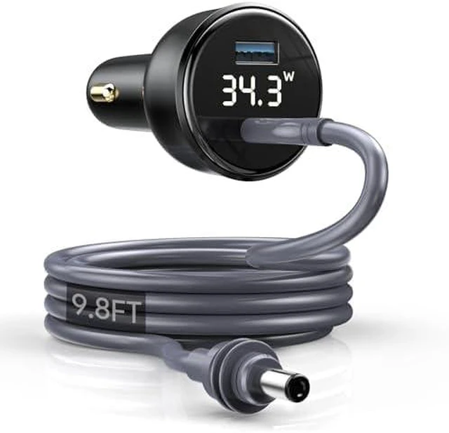 Main image of Starlink Mini 100W Car Charger - 12V-24V DC Power Adapter with 67W USB-C & 30W USB-A Ports, LED Voltmeter Display, IP68 Waterproof Plug & Play Cable for RV, Truck, Yacht