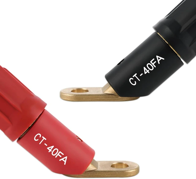 Alt view image 5 of 6 - CT-40FA Welding Terminals & LC-40 Male Cable Connectors 2Set