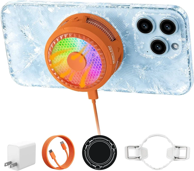 Main image of AI Magnetic Semiconductor Phone Cooler Game Stream Cell Phone Cooler