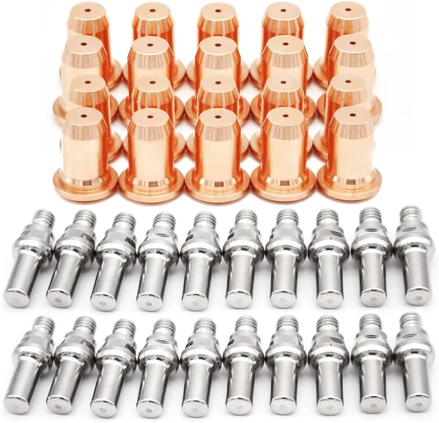 Main image of 20 Pcs 52582 Electrode & 20 Pcs 51313 Nozzle 1.0mm for IPT-60