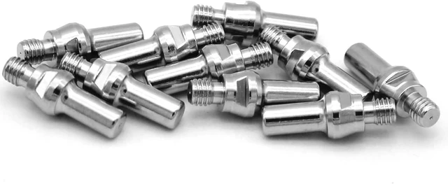 Alt view image 3 of 6 - 20 Pcs 52582 Electrode & 20 Pcs 51313 Nozzle 1.0mm for IPT-60