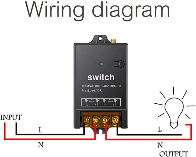 Alt view image 4 of 4 - 40A Relay Remote Control Switch, 1500M Long Distance