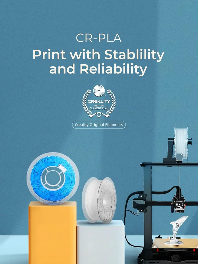 Alt view image 2 of 7 - PLA Filament 1.75mm Bundle 4 kg, 3D Printer Filament Multicolor, Enhanced Toughness No Warp, for Most FDM 3D Printers, 4 Pack-1 kg (Black, White, Blue, Red)