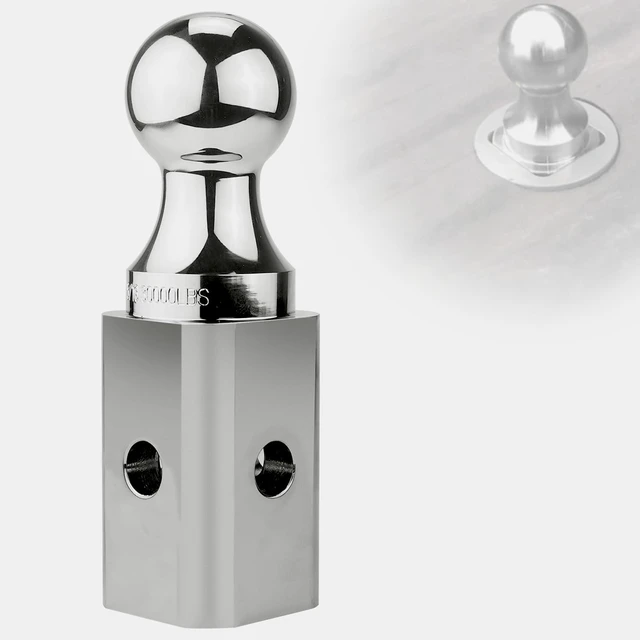 Alt view image 2 of 7 - Gooseneck Ball Hitch GNXA2000 2-5/16" Replacement Compatible with B-W Trailer Hitches Part Number GNXA2000 Gooseneck Tow Hitch Ball,Trailer Hitches GNXA2000-30,100lbs Load Capacity