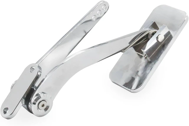 Alt view image 6 of 7 - Polished Aluminum Throttle Gas Pedal Fit for Chevy Ford Mopar