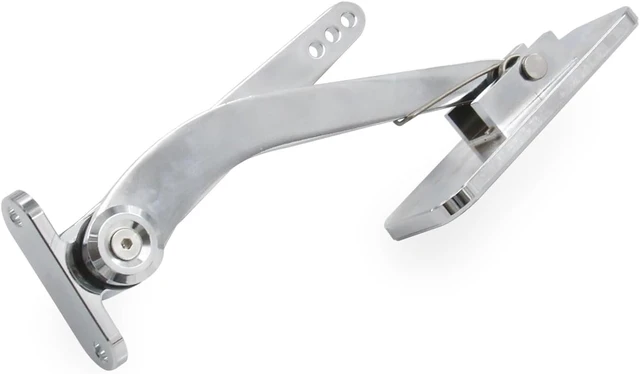 Alt view image 7 of 7 - Polished Aluminum Throttle Gas Pedal Fit for Chevy Ford Mopar