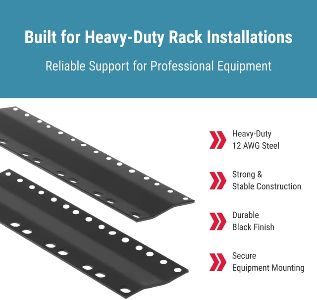 Alt view image 4 of 7 - 5RU Rack Adapter (5U), Converts 23" Rack to 19" Spacing