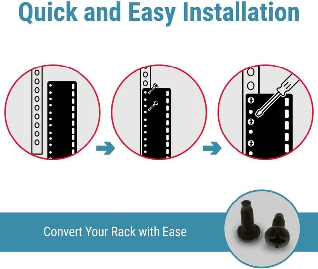 Alt view image 5 of 7 - 5RU Rack Adapter (5U), Converts 23" Rack to 19" Spacing