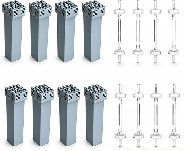 Main image of 8PCS Replacement Filter Cartridge & Check Valve Maintenance Kit for Air Equipment