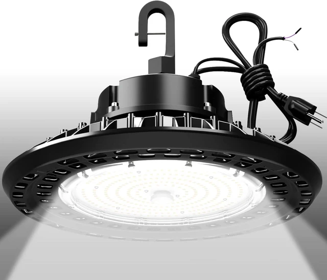 Main image of LED High Bay Lights Super Bright 150W 22500LM Dimmable AC100-277V 5000K DLC/ETL Listed 6ft with US Plug