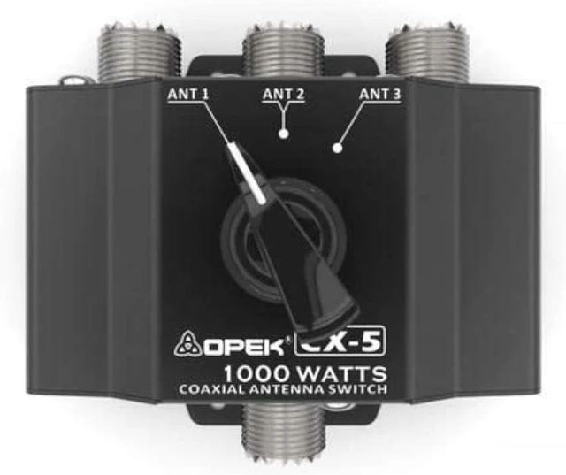 Main image of CX-5 Coaxial Antenna Switch 1KW PEP Rated 3 Position