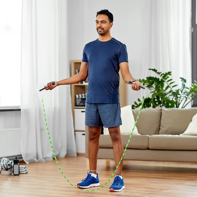 Alt view image 6 of 7 - 36 Pack Jump Ropes for Kids Adults, Adjustable Length Free Segmented Skipping Rope Bulk for Toys, Soft Beaded Jumping Ropes for Women Men Fitness Exercise Training Workout Weight Loss, 9 Colors