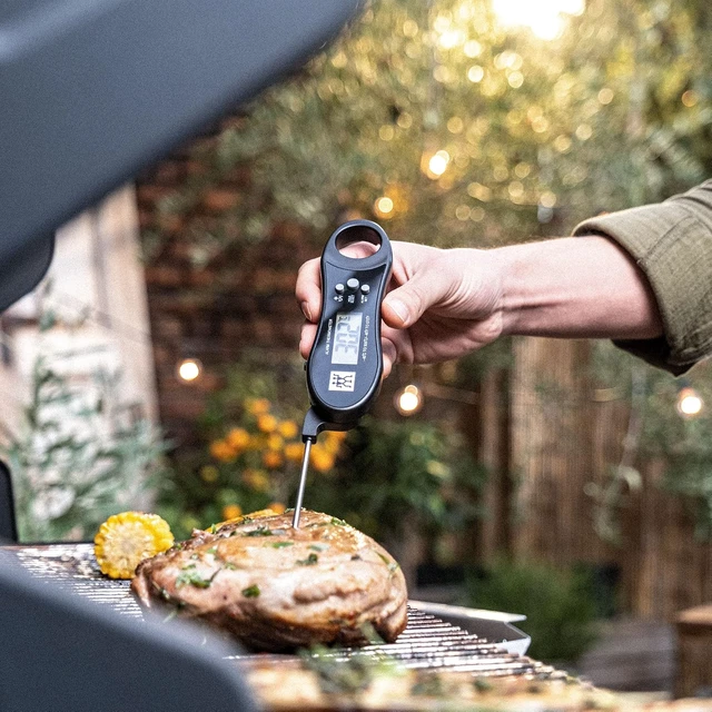 Alt view image 2 of 5 - BBQ+ Digital Cooking Thermometer with Dual Probes