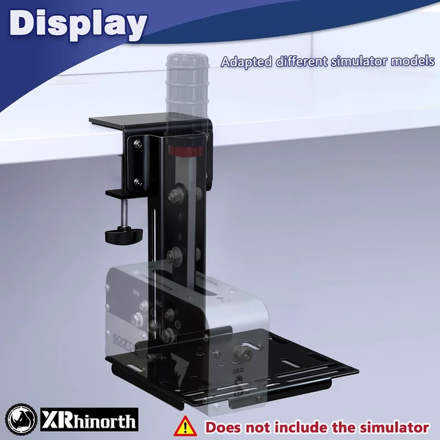 Alt view image 2 of 6 - Racing Shifter Stand, Desk Mount For Racing Shifter Handbrake Simulator