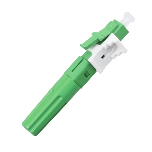 Alt view image 4 of 7 - -20 Pack LCAPC Singlemode Fiber Optic Quick Assembly Connector Fast Mechanical Connection Adapter for 0.9/2.0/3.0/2.0 * 1.6/2.0 * 3.0mm Fiber Cable(Green)