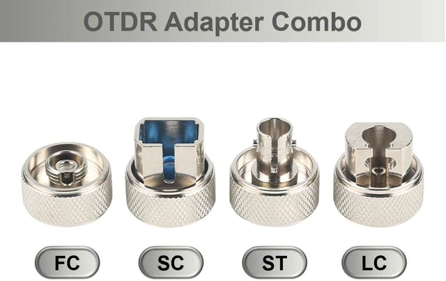 Alt view image 2 of 6 - OTDR Adapter FC SC ST LC Connector Fiber Optic Adaptors for OTDR Tester (Adapter Combo)