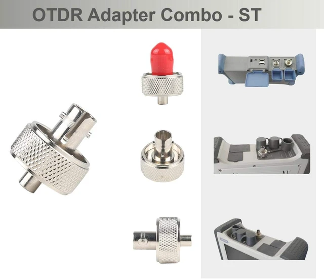 Alt view image 5 of 6 - OTDR Adapter FC SC ST LC Connector Fiber Optic Adaptors for OTDR Tester (Adapter Combo)
