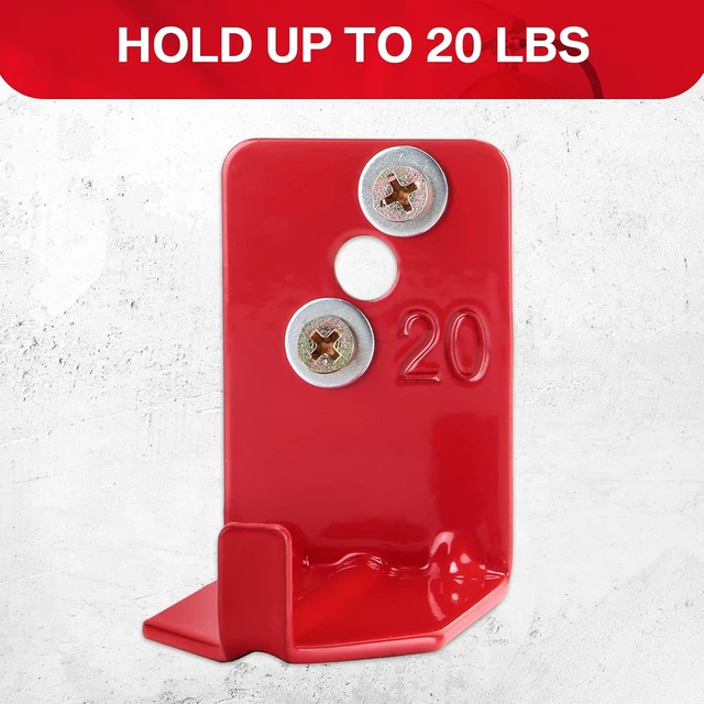 Alt view image 4 of 7 - 40 Pack Fire Extinguisher Wall Mount Bracket 5-40 Lb,Novelty Style