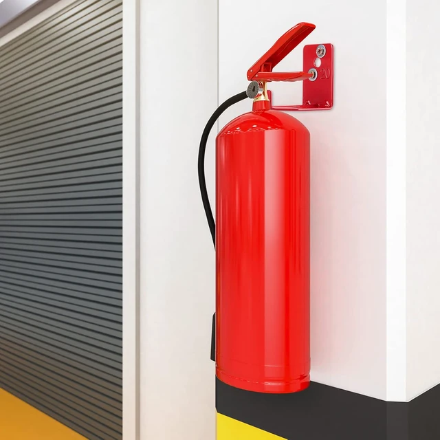 Alt view image 5 of 7 - 40 Pack Fire Extinguisher Wall Mount Bracket 5-40 Lb,Novelty Style